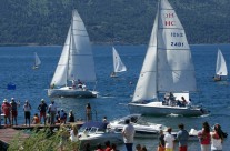 Botes cerca de la playa